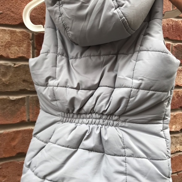 Gloria Jeans Company Grey Fleece Lined Puffer Vest - Picture 2 of 2